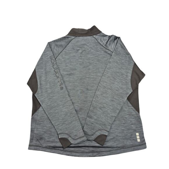 NWT Elevate Langley Knit Jacket Smoke/Heather Black Sz 2XL - Picture 2 of 7